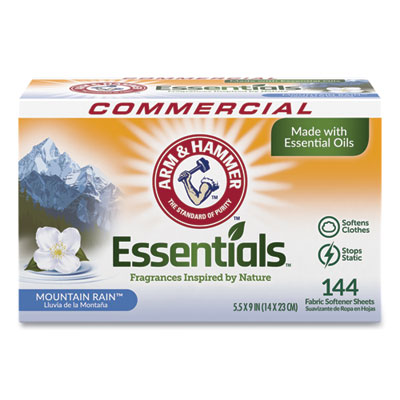 Essentials™ Fabric Softener Sheets</br>Mountain Rain - Cleaning Supplies